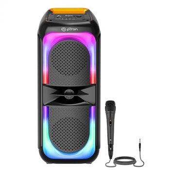 pTron Fusion Beats 40W Karaoke Bluetooth Party Speaker 61% OFF Coupon Code