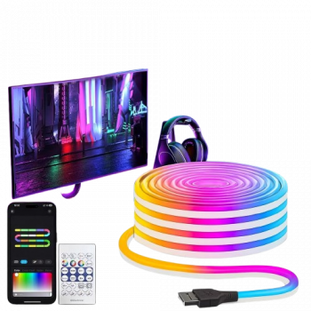 Gesto 5V RGB Neon LED Strip Light Upto 60% OFF Coupon Code & Updated Discount List On Amazon