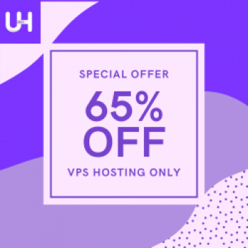 Ultahost Get 65% OFF on VPS hosting