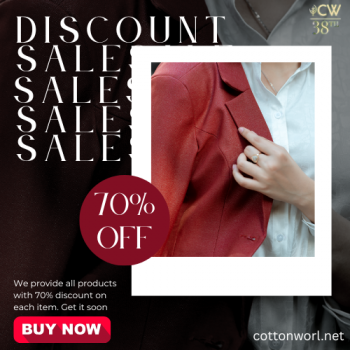 Save Upto 70% OFF On All Orders.