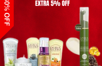 Lotus Herbals Save 30% on Orders Over Rs 699 + Additional 5% OFF