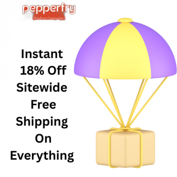 Pepperfry - Instant 18% Off Sitewide Free Shipping On Everything