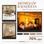Homes Of Rajasthan Sitewide Offer :-Get 70% OFF