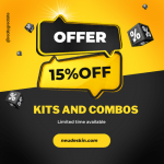 15% OFF ON KITS AND COMBOS