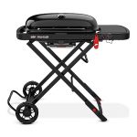 Weber Traveler Portable Gas Grill – Stealth Edition | Foldable Compact BBQ Grill Coupon Code & Discount Updated List on Amazon