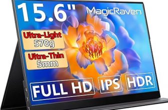 Portable Monitor, 15.6″ 1920 * 1080P IPS Laptop Screen off-33%coupon codes updated discount list on amazon