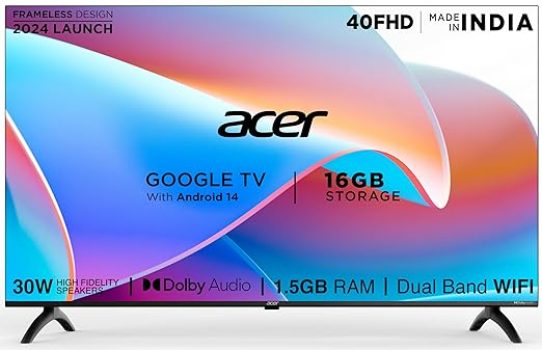 Acer Pro Series Full HD Smart LED Google TV 57% OFF Coupon Code