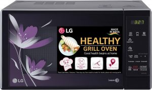 LG 20 L Grill Microwave Oven (MH2044BP, Black)