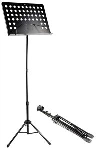 RockJam G905 Height And Angle Adjustable Orchestral Conductor Sheet Stand