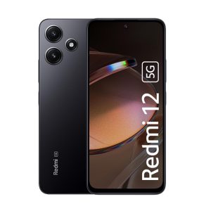 Redmi 12 4G 128 GB, 6 GB RAM, Black, Smartphone