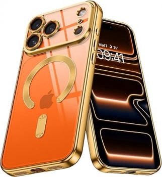 VONZEE Transparent Clear Logo Back Cover Case TPU Compatible with iPhone 17 Pro Max Upto -58% OFF Coupon Code & Updated Discount On Amazon