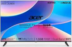 Acer 109 cm Pro Series Full HD Smart LED Google TV 55% OFF Coupon Code