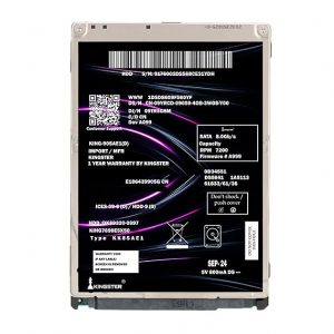 KINGSTER 500GB Internal Hard Drive HDD 2.5 Inch SATA 6 Gb/s,5400 RPM,128MB Cache for Laptop Computer 