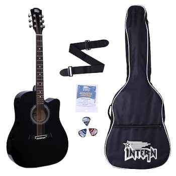 INTERN 41 inches Acoustic Guitar 49% OFF Coupon Code & Updated Discount & Offers List On Amazon