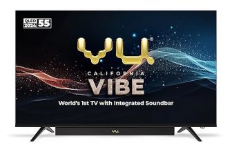 Vu 139cm (55 inches) Vibe Series QLED 4K Google TV 42% OFF Coupon Code