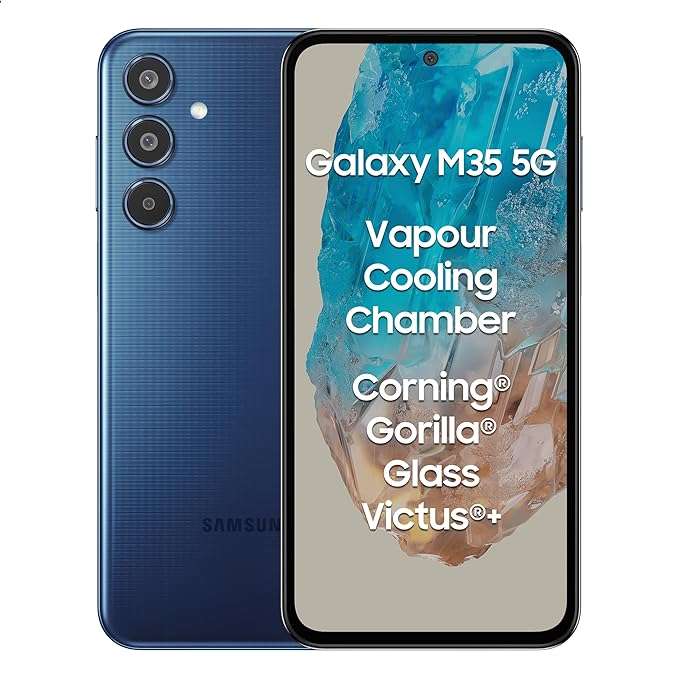 Samsung Galaxy M35 18% OFF Coupon Code