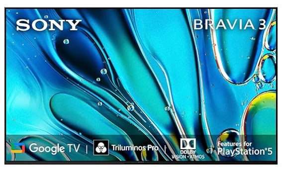 Sony BRAVIA 3 Series 139 4K Ultra HD AI Smart LED Google TV 39% OFF Coupon Code & Updated Discount List On Amazon