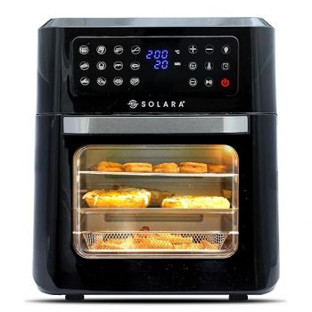 SOLARA 12L Air Fryer Oven Upto 38% OFF Coupon Code & Updated Discount List On Amazon