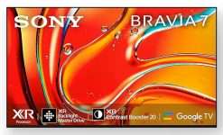 Sony 164 cm (65 inches) BRAVIA 7 4K Ultra HD AI Smart Mini LED Google TV 43% OFF Coupon Code