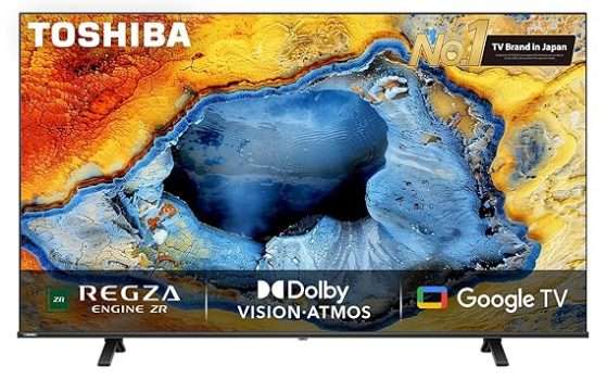 TOSHIBA 139 cm C350NP Series 4K Ultra HD Smart LED Google TV 42% OFF Coupon Code & Updated Discount List On Amazon