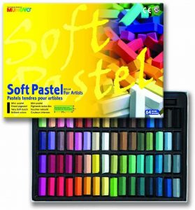 Mungyo soft pastel set (64 shades) – vibrant for artist.