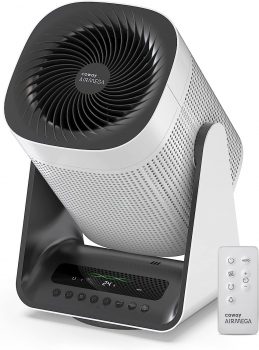 Coway Airmega AIM (AP-0623B) Air Purifier For Home, Cleans Upto 355 Sq.Ft, Longest Filter Life 8500Hrs (Approx. 1.5-2 Yrs), Kills Virus & PM 0.01 With 99.999% Efficiency, 7Yrs Motor Warranty, White