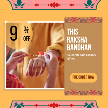 Cadbury gifting- Get upto 9% off Rakhi sale