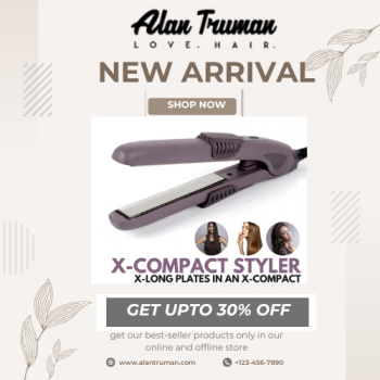 "Alan truman - New Arrivals upto 40% off on Hair Sftraighteners"