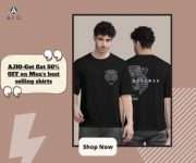 AJIO-Get flat 50% OFF on Men's best selling shirts