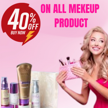 Lotus Herbals Flat 40% OFF on Every Makeup Product