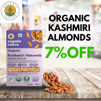 Organic Tattva Promocode – Get 7% OFF On Almonds