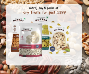 Nutraj Buy 5 Packs of Dry Fruits for Just ₹1399