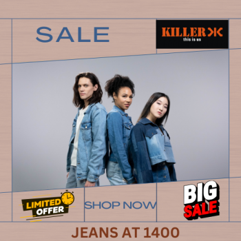 Killer Jeans Sale On Jeans Starting at 1400