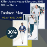 Killer Jeans Heavy Discount 30% Off on Shirts