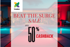 Treebo offers – Beat The Surge Sale II [CASHBACK UPTO 50%]