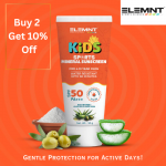 Minerals 🏏Contains Elemntlife-Sunscreen For 4-13 Year Old[Buy 2 Get 10% Off]