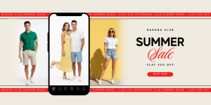 Banana Club Summer Wear Collection – Flat 50% OFF on Cool & Trendy Styles