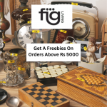 Get freebies on the purchase above rs. 5000