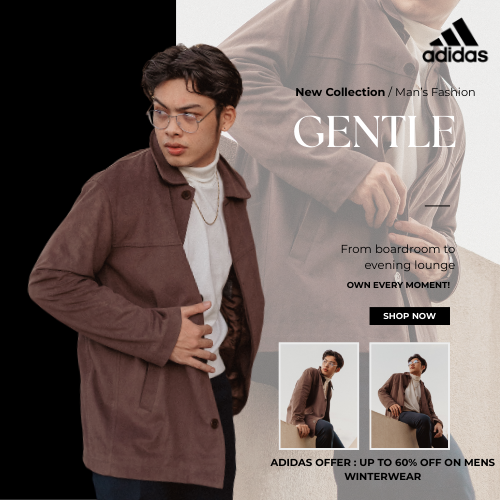 ADIDAS-Adidas Offer : Up To 60% Off on Mens Winterwear