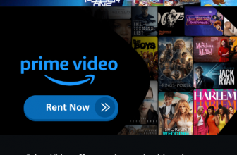 Movie rentals on Prime Video