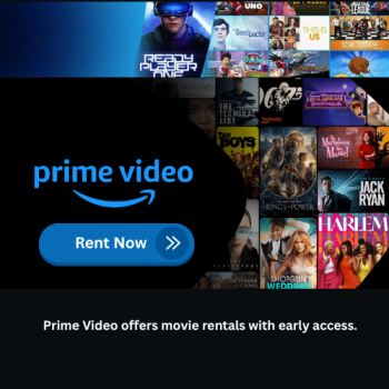 Movie rentals on Prime Video