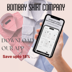 Get 15% Off Your First App Order on Bombay Shirt Company