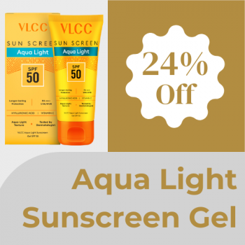 VLCC Products - Get 24% Off On Aqua Light Sunscreen Gel