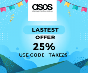Asos latest Offer GET Upto 25%oFF