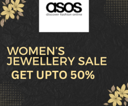 Asos Women's Jewellery Sale Get Upto 50%OFF