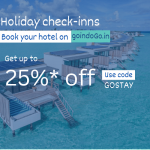Indigo Holiday check-inns  Flat 25% OFF
