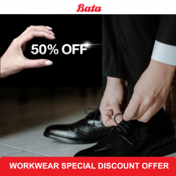 Bata offer for working footwear