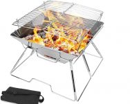 CozyCrest Charcoal Barbeque Grill Outdoor bbq Get Upto 56% Off on Amazon