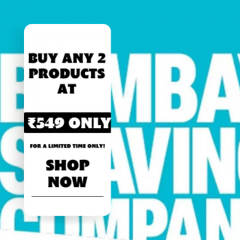 Bombay Shaving Company - 2 Products at ₹549 Only