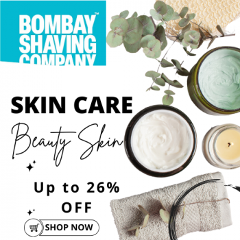 Bombay Shaving Company Up to 26% OFF on Skin Care Products